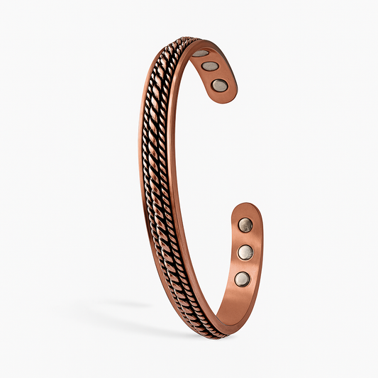 Copper Magnetic Bracelet for Men – Comfort, Strength & Style Combined