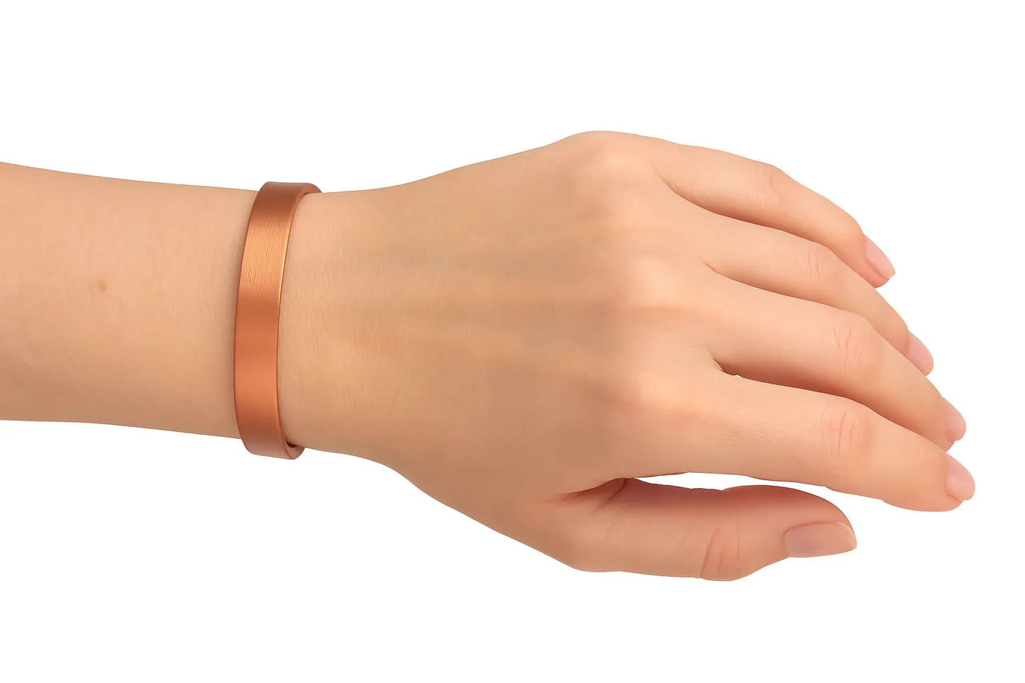 Elegant copper bracelet showcasing intricate design, perfect for enhancing your jewelry collection with timeless style