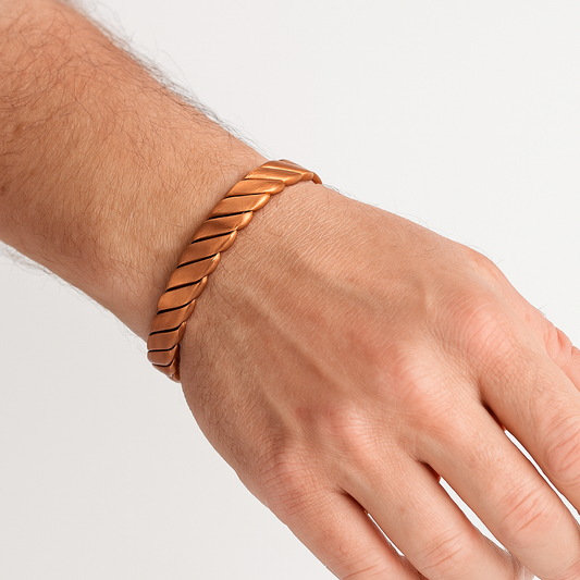 Handcrafted Copper Magnetic Bracelet – Adjustable, Gift-Boxed & Trusted by Thousands
