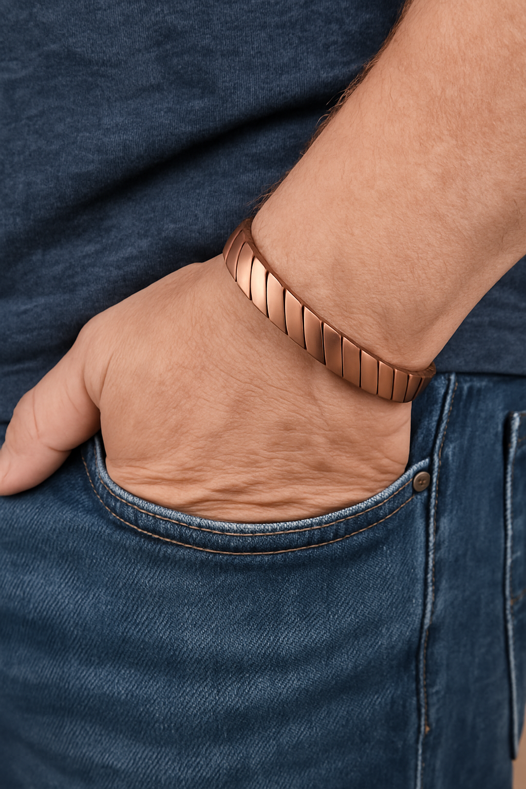 Handcrafted Copper Magnetic Bracelet – Adjustable, Gift-Boxed & Trusted by Thousands