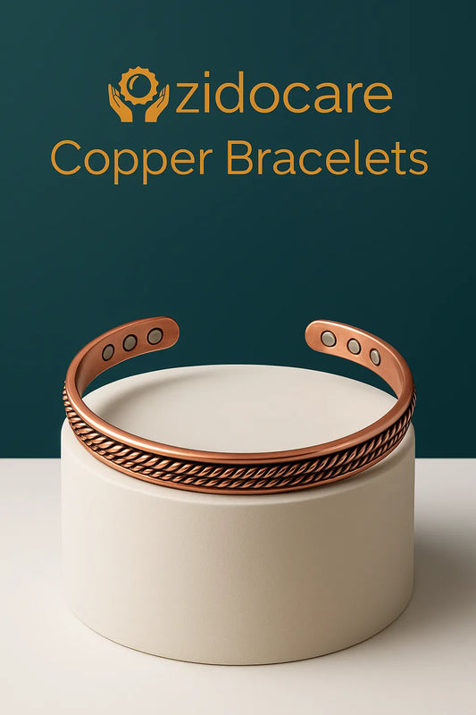 Copper Magnetic Bracelet for Men – Comfort, Strength & Style Combined