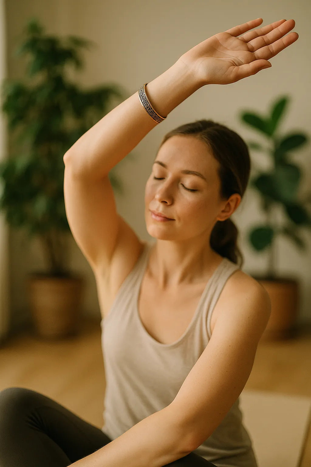 Women's Copper Bracelet – Adjustable Pure Copper Cuff with Magnetic Elements