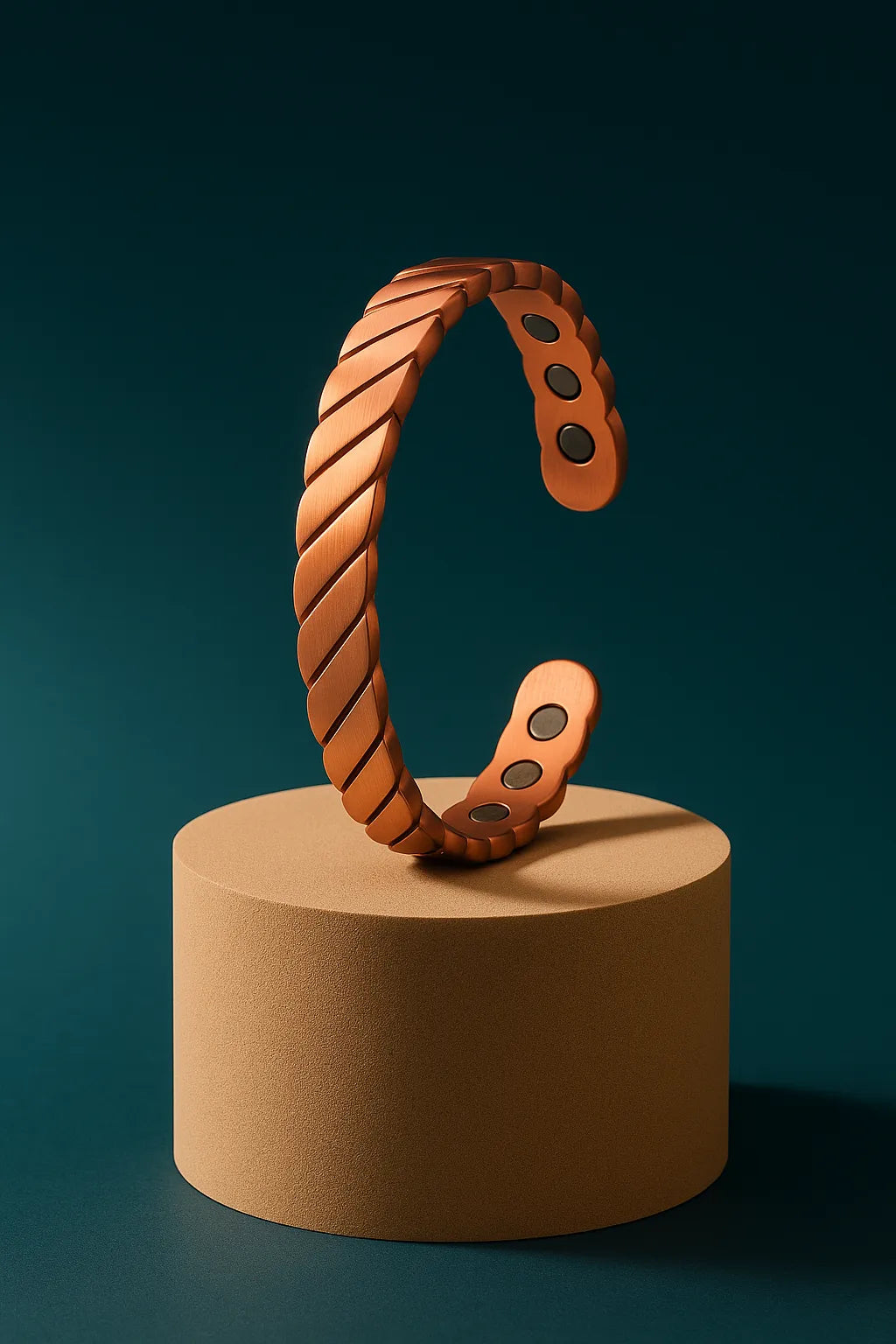 Handcrafted Copper Magnetic Bracelet – Adjustable, Gift-Boxed & Trusted by Thousands