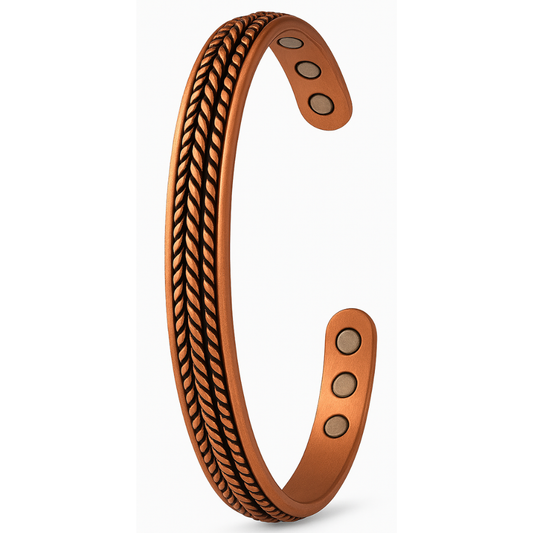 Copper Magnetic Bracelet for Men – Comfort, Strength & Style Combined