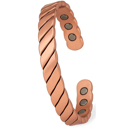 Handcrafted Copper Magnetic Bracelet – Adjustable, Gift-Boxed & Trusted by Thousands