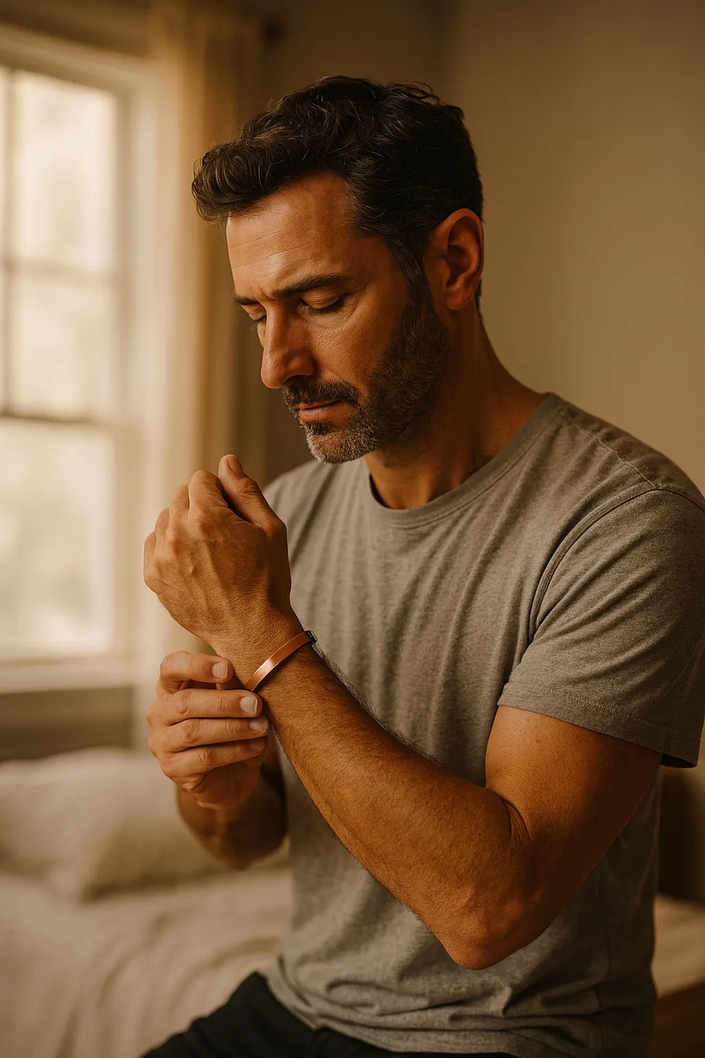 Copper Magnetic Bracelet For Men