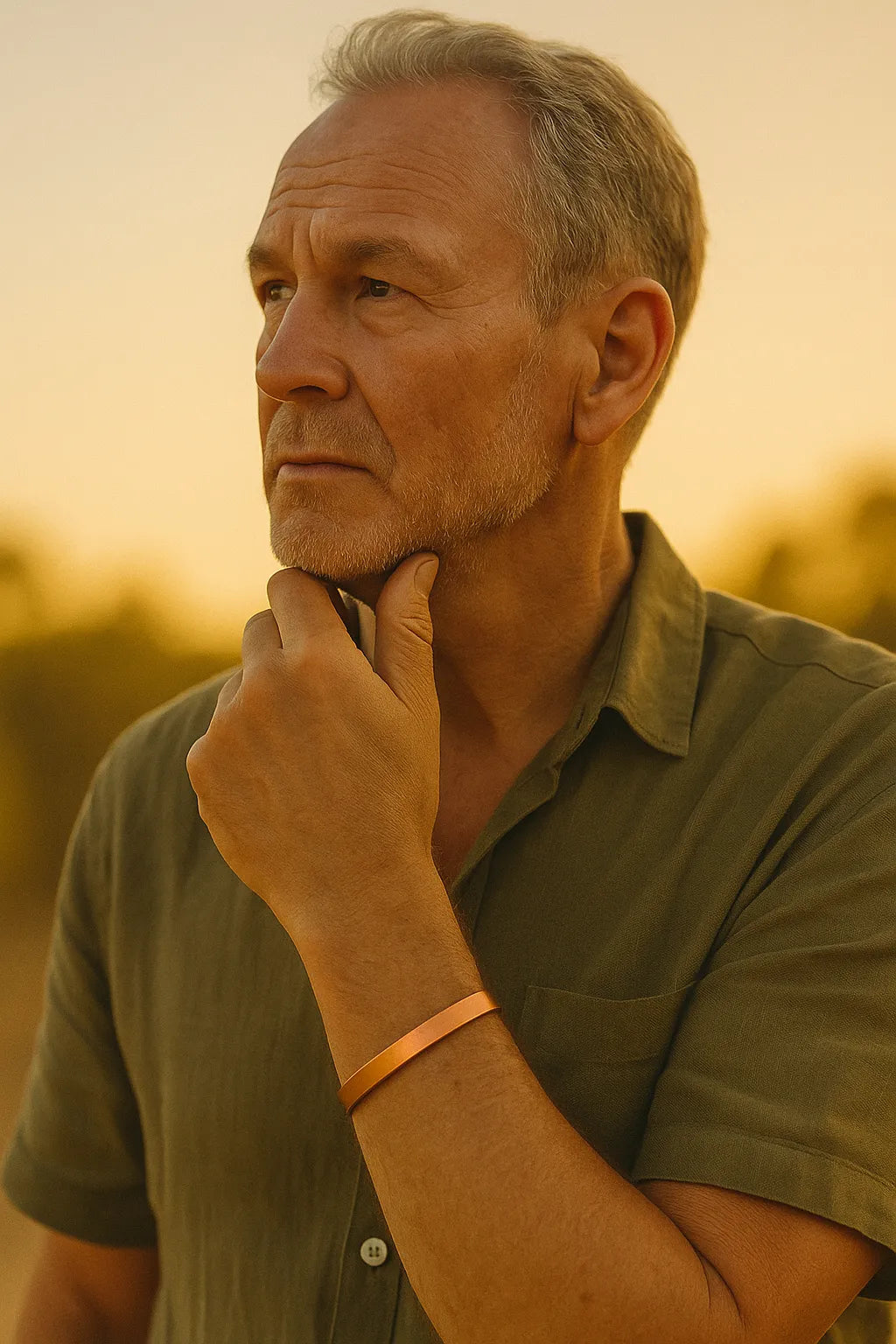 Copper Magnetic Bracelet For Men