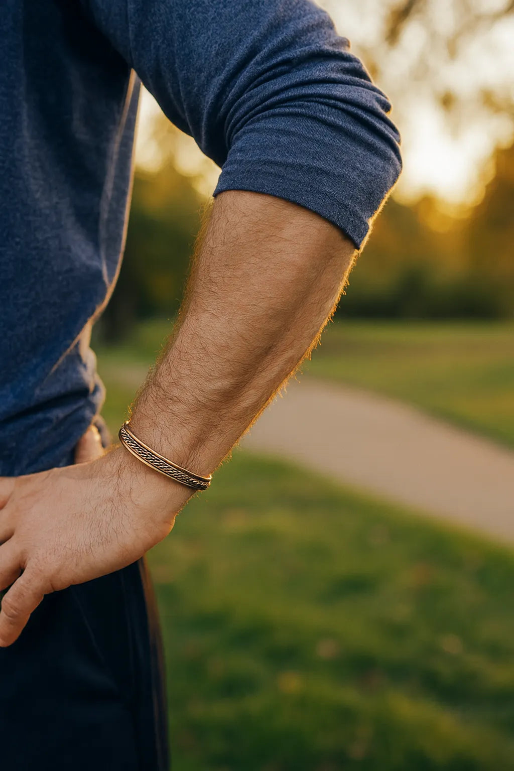 Copper Magnetic Bracelet for Men – Comfort, Strength & Style Combined
