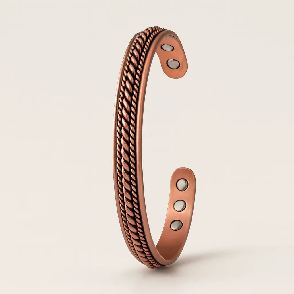 Copper Magnetic Bracelet for Men – Comfort, Strength & Style Combined