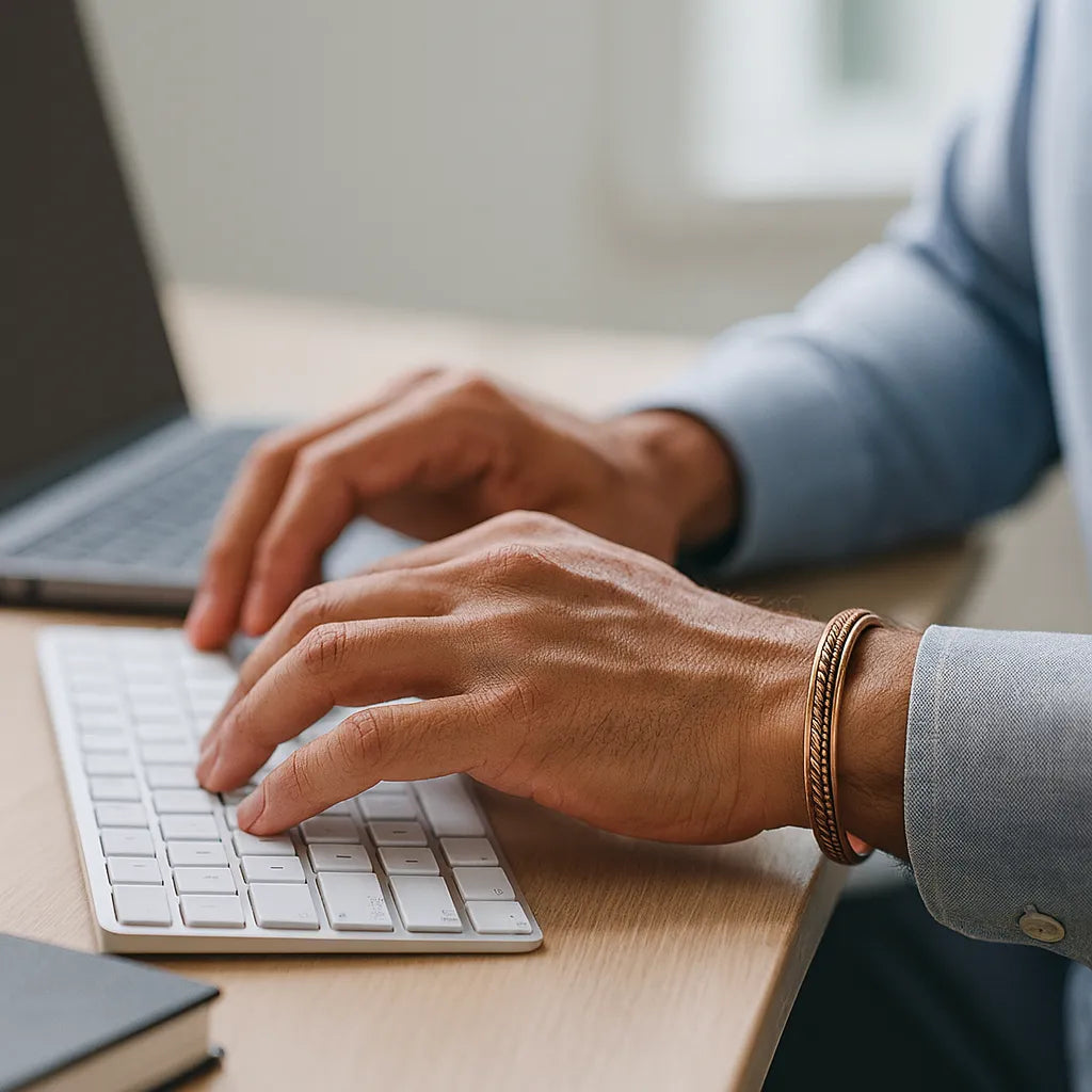 Copper Magnetic Bracelet for Men – Comfort, Strength & Style Combined