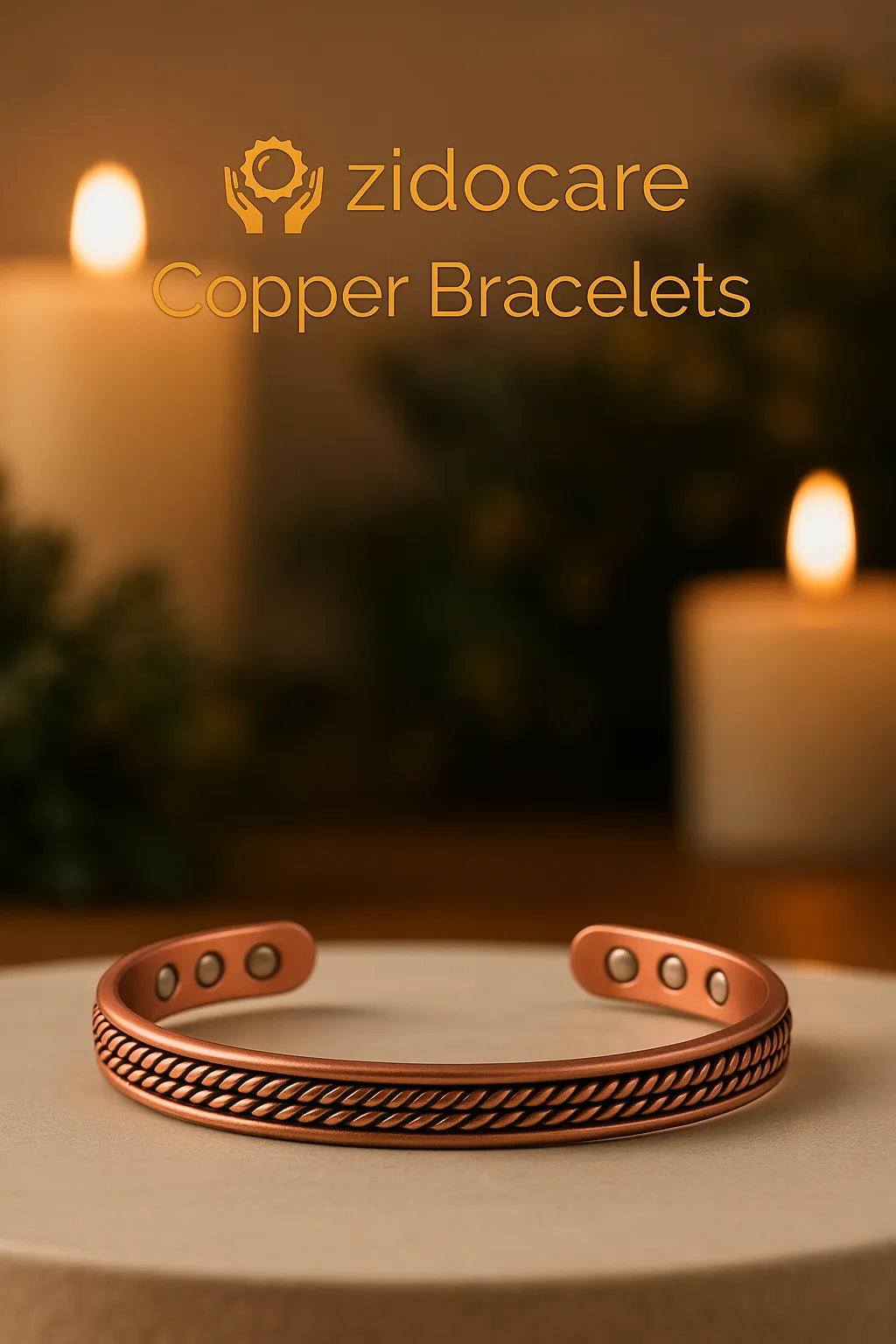 Copper Magnetic Bracelet for Men – Comfort, Strength & Style Combined